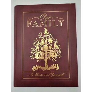Never-Used 1990 Our Family A HISTORICAL JOURNAL BOOK📸SEE PICS📸